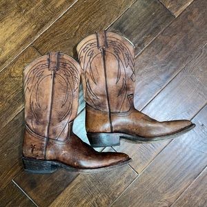 Mens Frye cowboy boots size 9 1/2 D